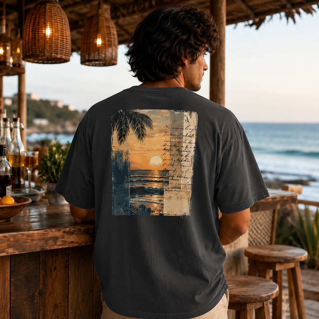 Golden Hour Oversized Tee