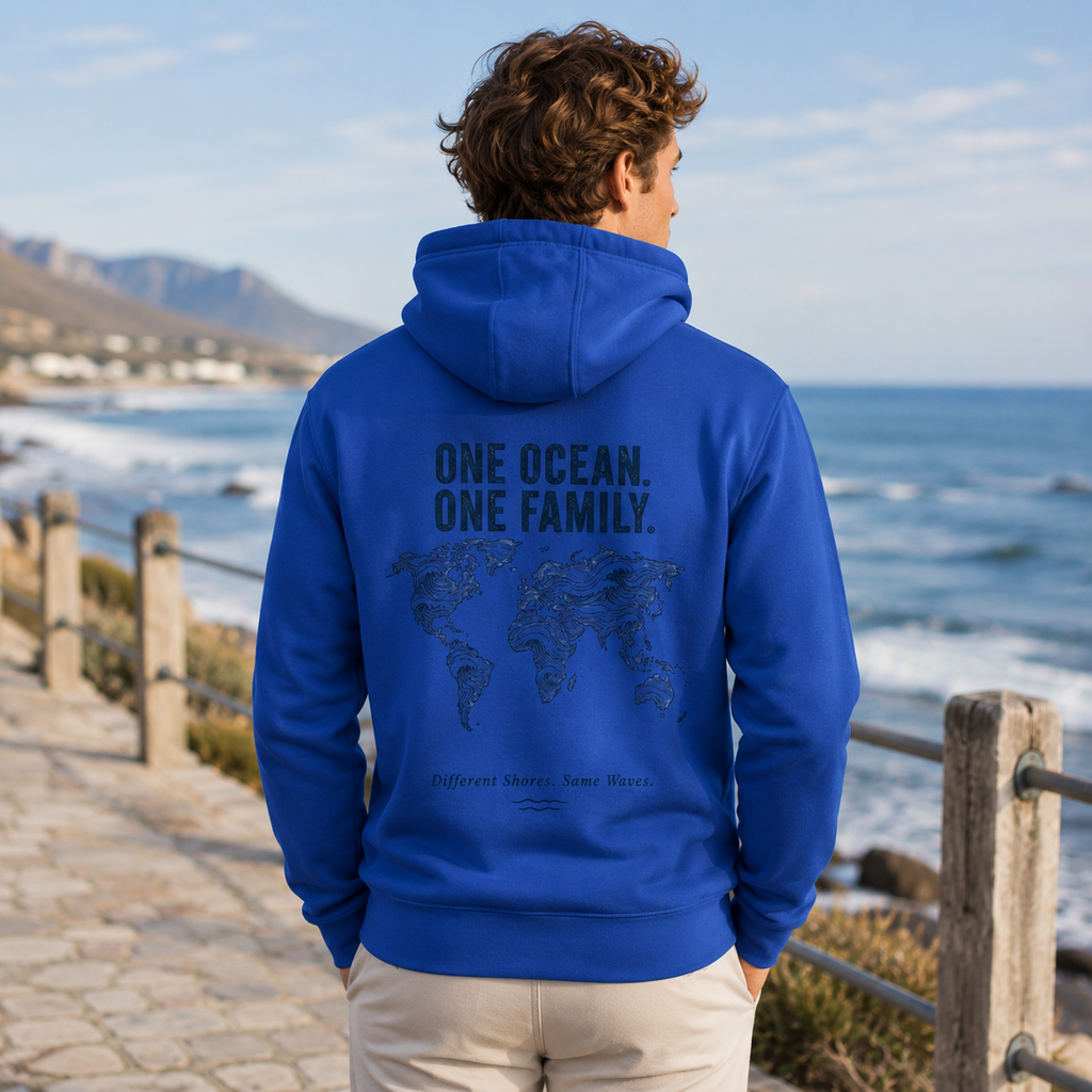 Different Shores. Same Wave. Hoodie