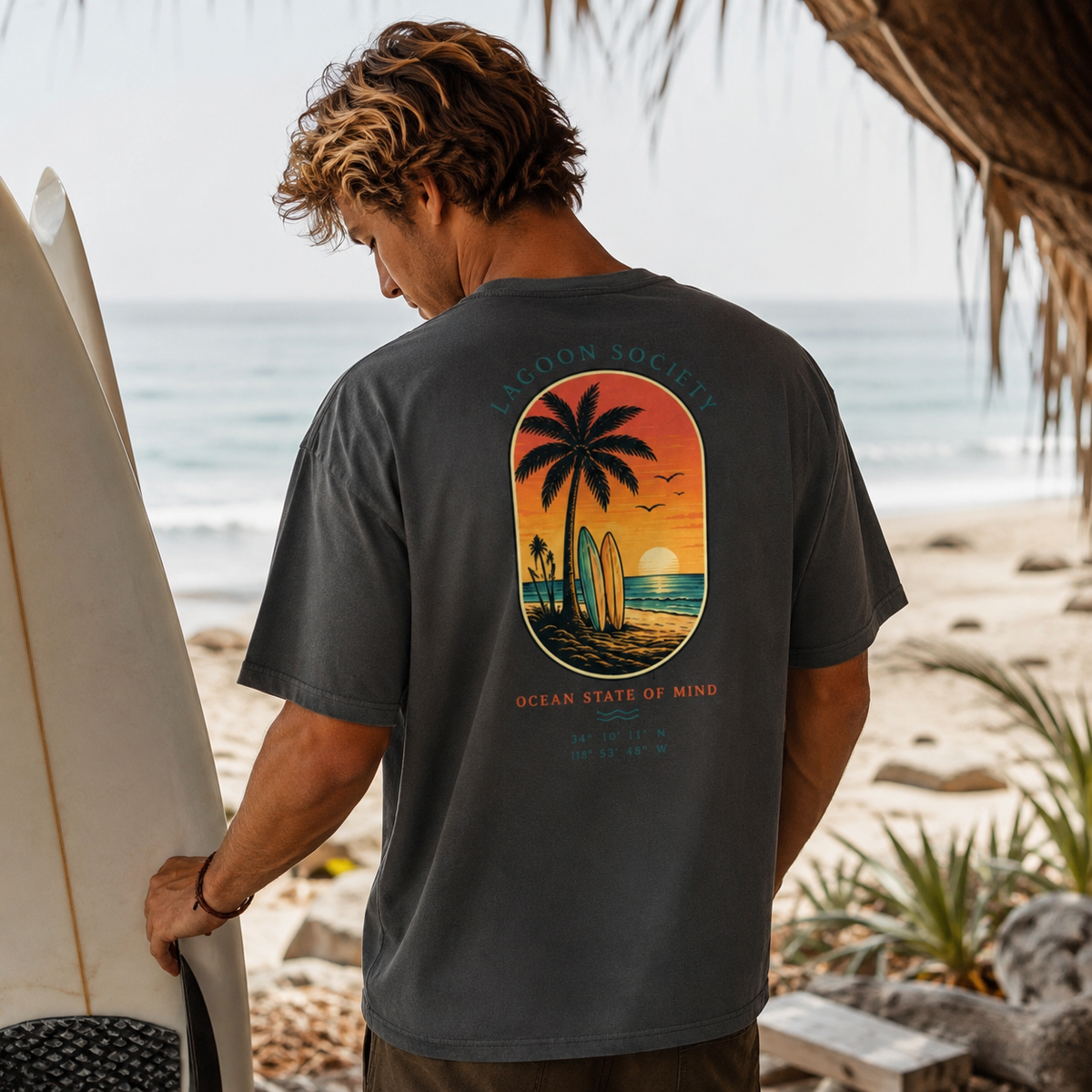 Ocean State of Mind Oversized Tee