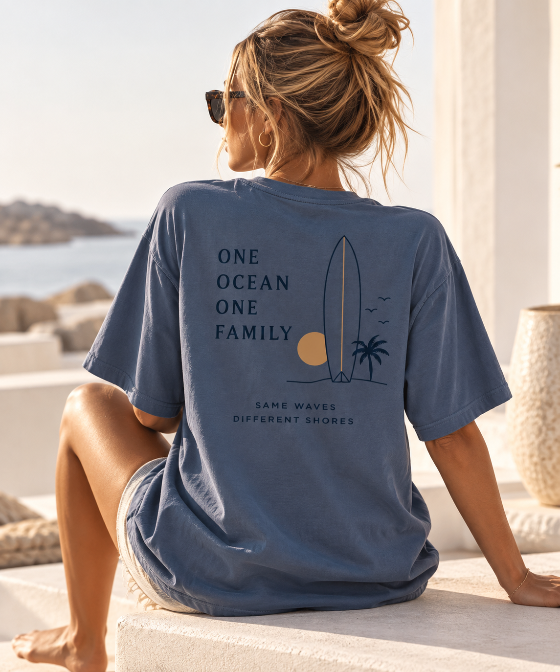 Same Wave Oversized Tee