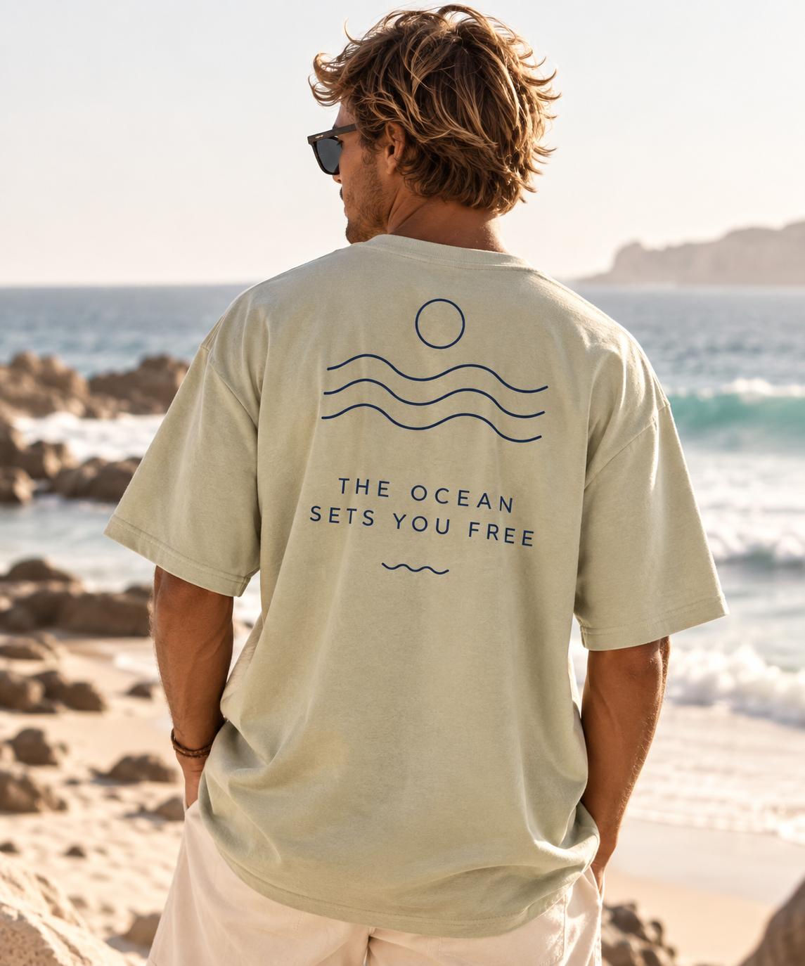 Set you free Oversized Tee