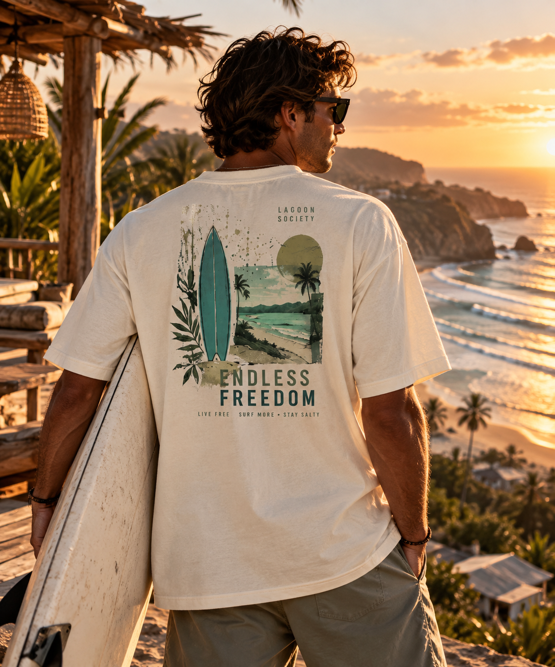 Find the Wave Oversized Tee