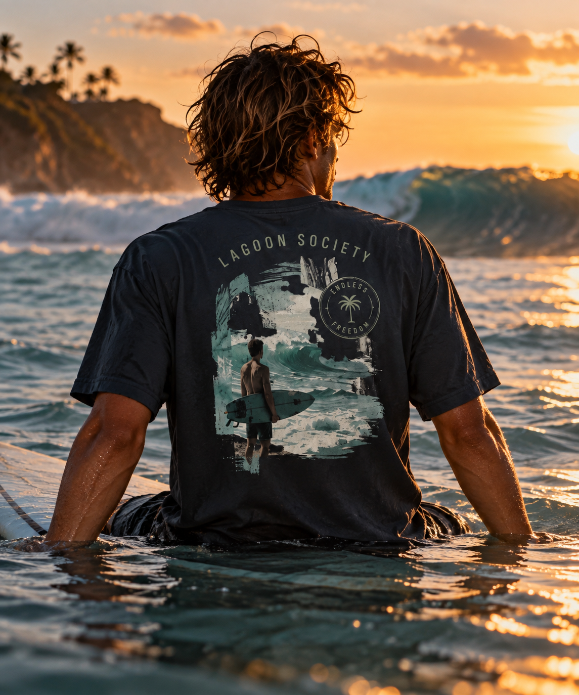 Surf Culture boxy tee
