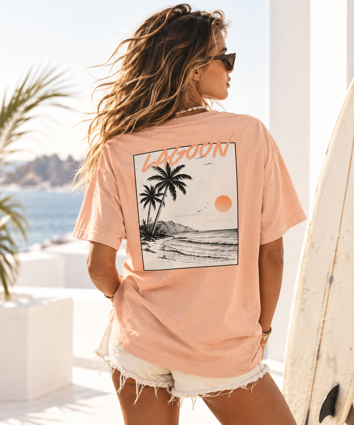 Lagoon Sunset Tee