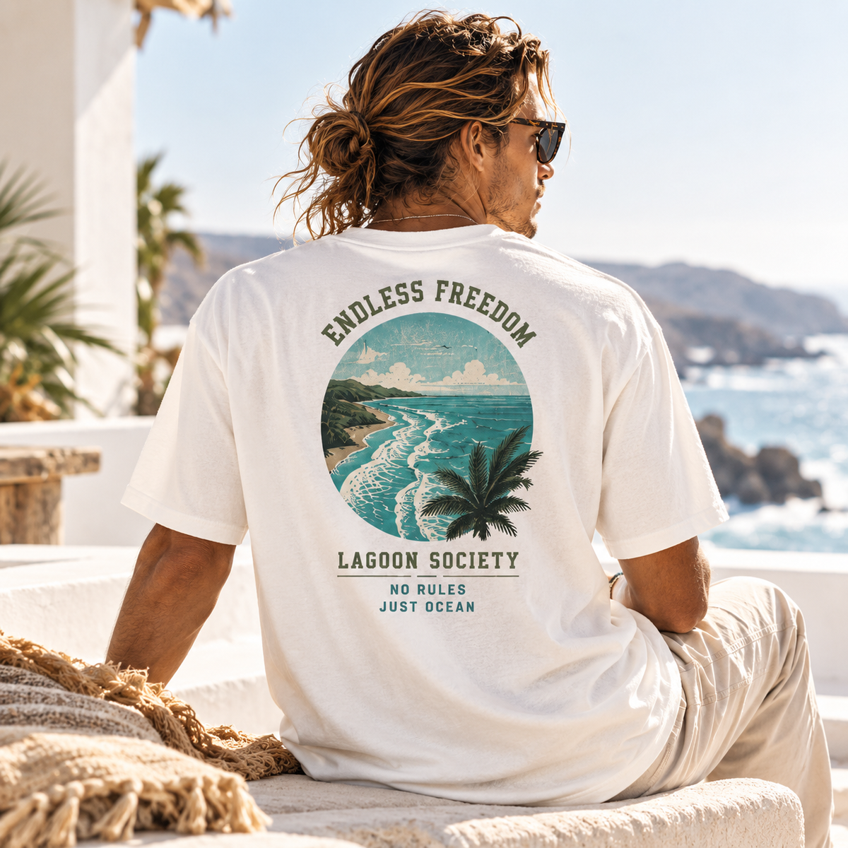 No Rules Just Ocean Tee