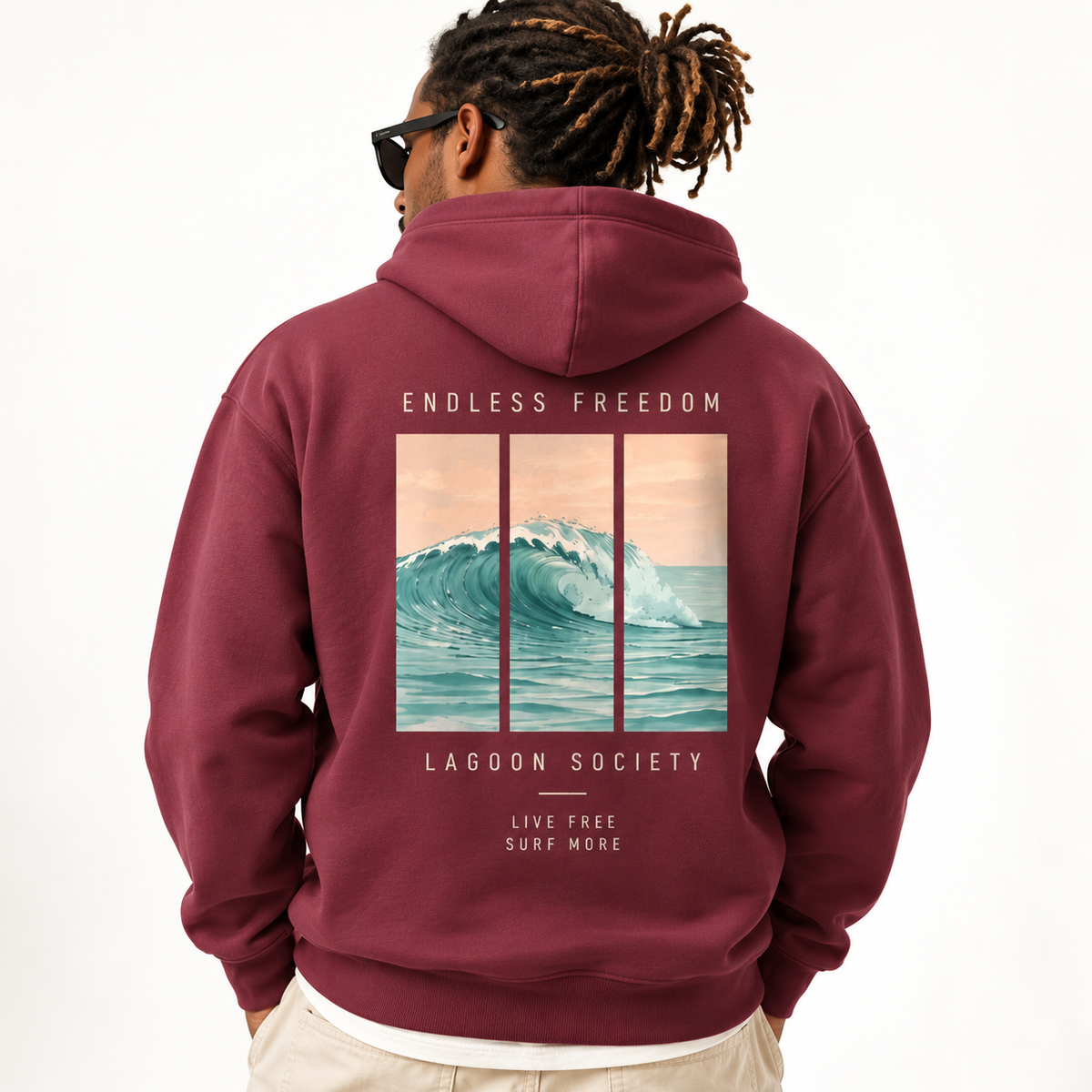 Freedom Tide Frame Hoodie