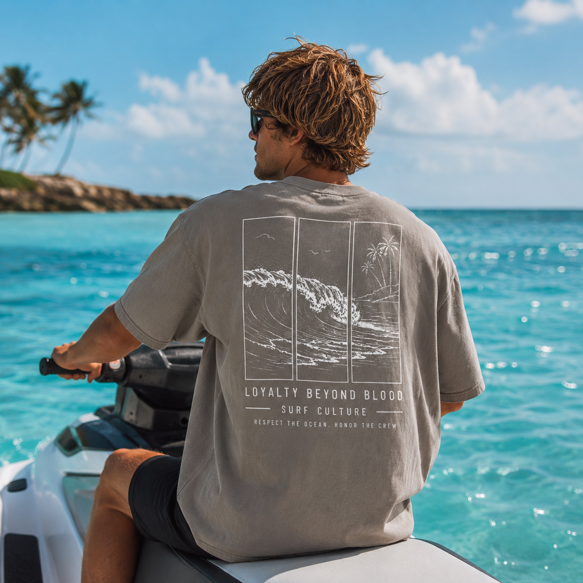 Honor the Crew Oversized Tee