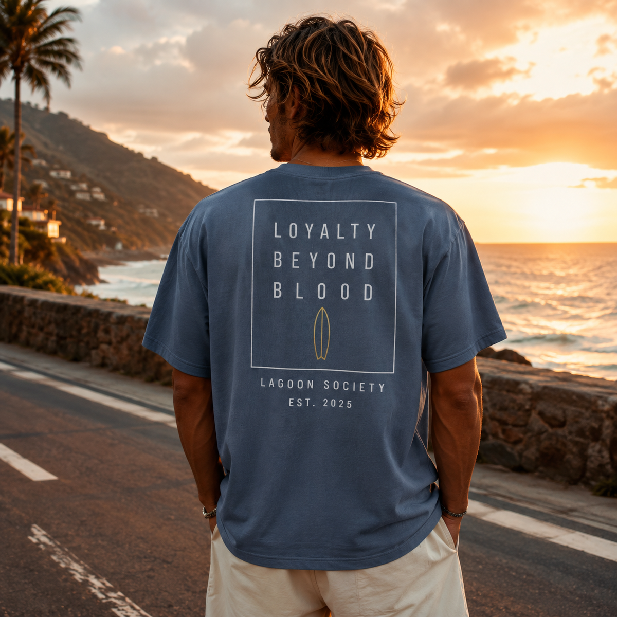 L.B.B Square Oversized Tee