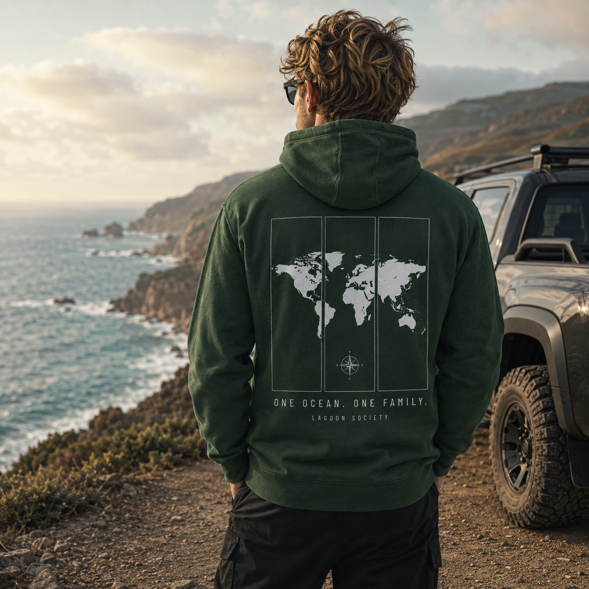 World Map Hoodie