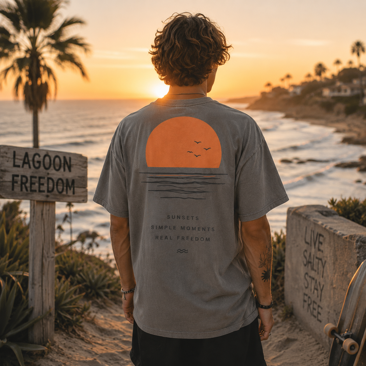 Simple Moments Oversized Tee