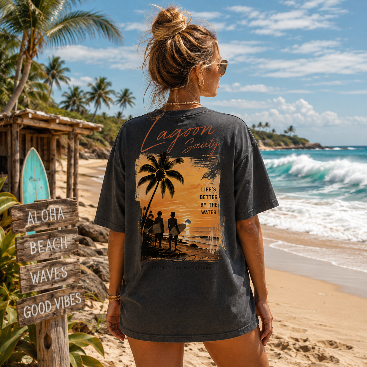 Endless Summer Oversized Tee